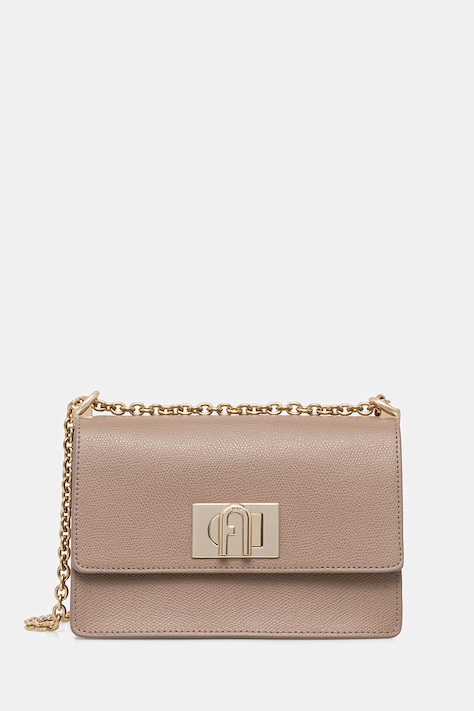 Furla torebka crossbody damska skórzana beżowa BAFKACO.ARE000.1257S