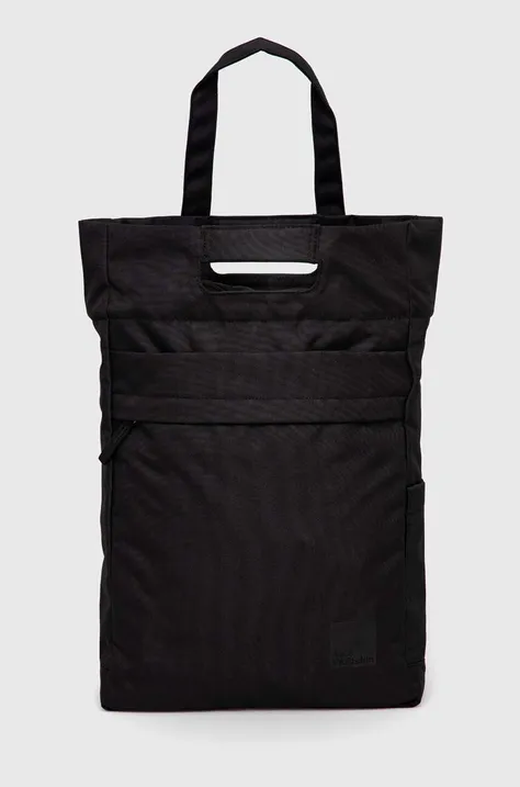 Рюкзак Jack Wolfskin PICCADILLY жіночий колір чорний великий однотонний