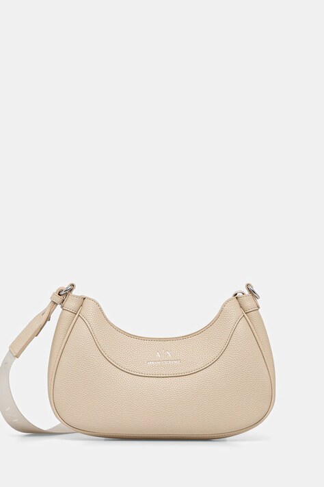 Armani Exchange torebka kolor beżowy 942883 CC783