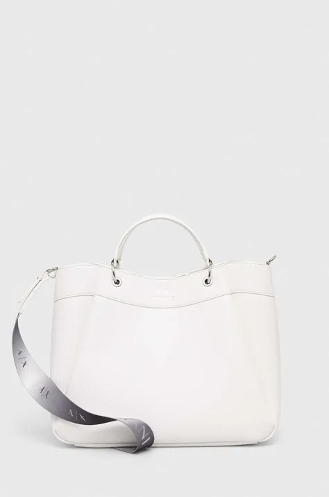 Τσάντα Armani Exchange χρώμα: άσπρο 942910 CC783