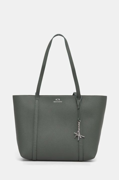 Armani Exchange poseta culoarea verde