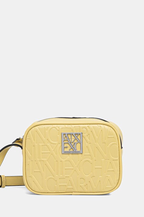 Armani Exchange geantă culoarea bej, 942733 CC793