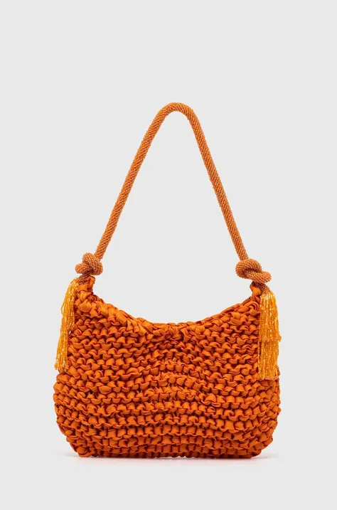 Τσάντα MAX&Co. χρώμα: πορτοκαλί
