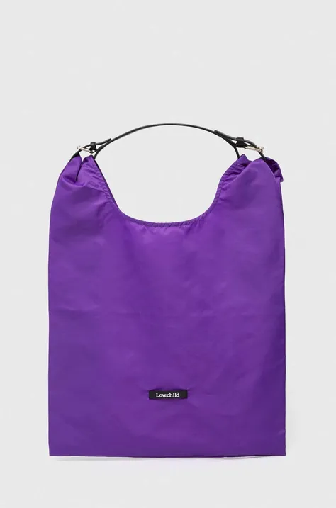 Τσάντα Lovechild χρώμα: μοβ