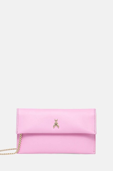 Patrizia Pepe poseta piele culoarea roz, 2B0050 L011