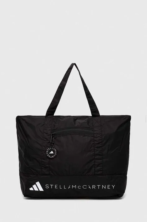 Αθλητική τσάντα adidas by Stella McCartney Marimekko Designed 2 Move χρώμα: μαύρο