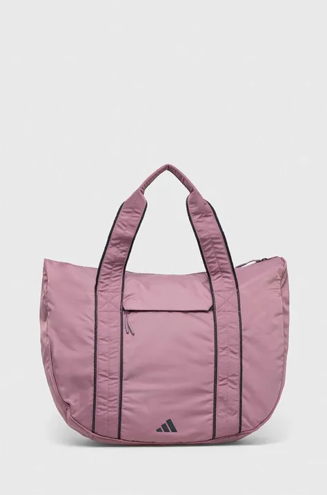 Τσάντα adidas Performance χρώμα: ροζ