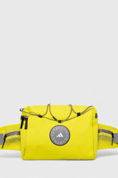 Τσάντα φάκελος adidas by Stella McCartney χρώμα: πράσινο