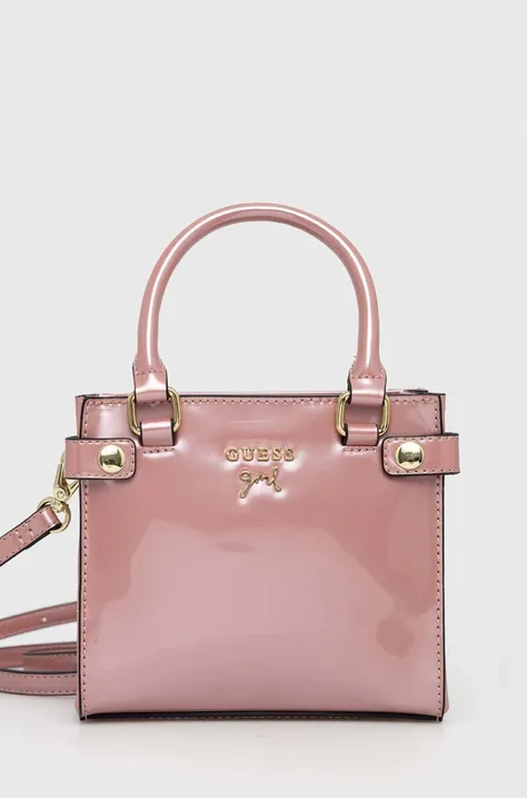 Otroška torbica Guess roza barva