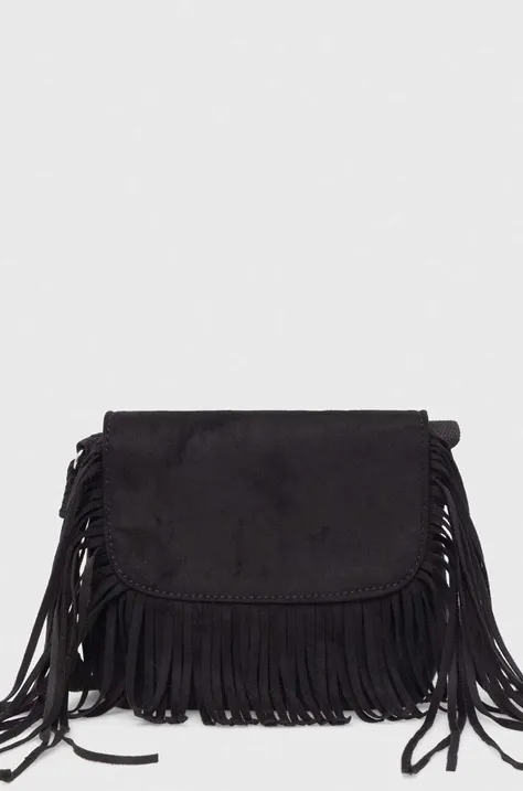 Otroška torbica Sisley črna barva