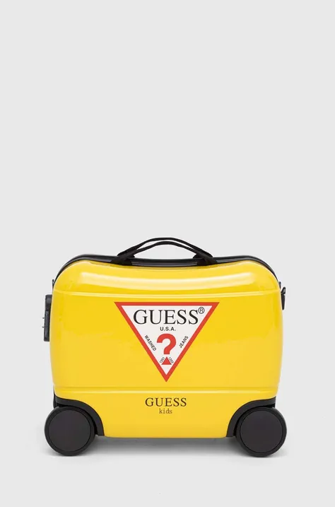 Guess gyermek bőrönd sárga