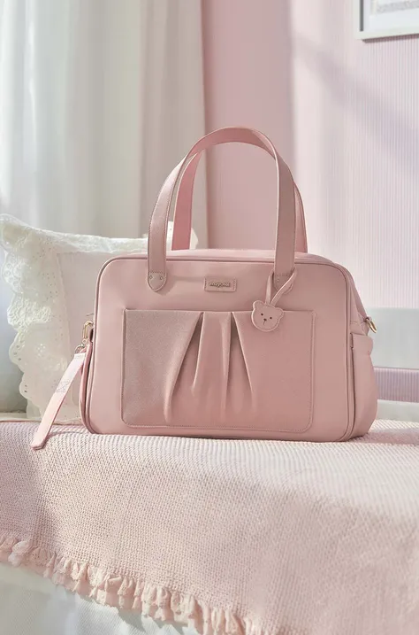 Τσάντα τρόλεϊ Mayoral Newborn χρώμα: ροζ