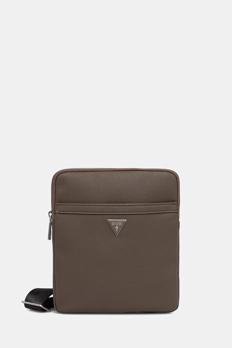 Guess saszetka CERTOSA kolor brązowy HMECSA P3123