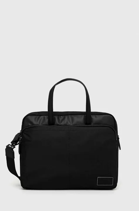 Calvin Klein geanta laptop culoarea negru