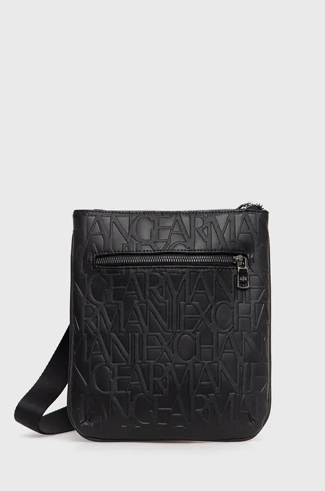 Ledvinka Armani Exchange černá barva, 952526 CC838