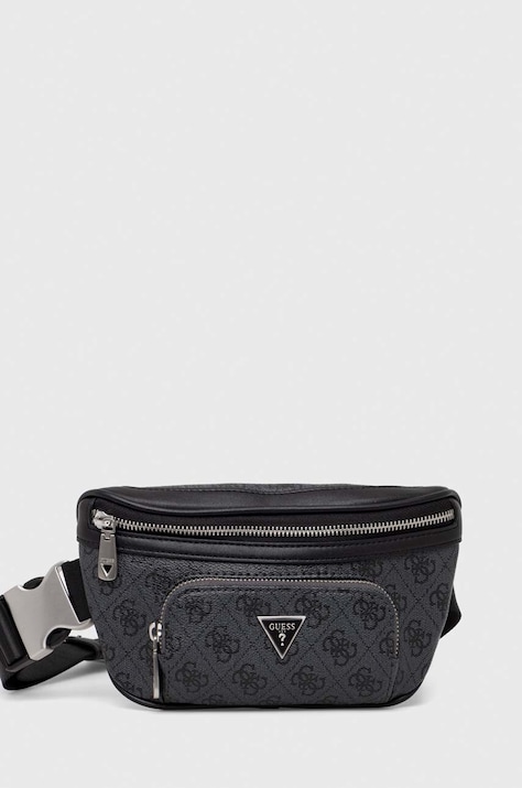 Сумка на пояс Guess колір сірий