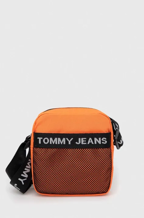 Torbica Tommy Jeans boja: narančasta