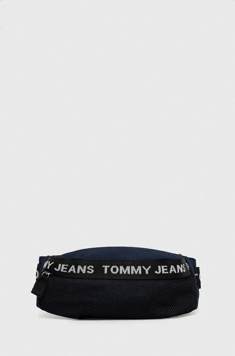 Сумка на пояс Tommy Jeans колір синій