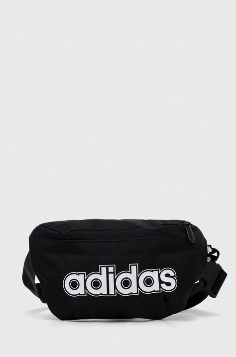 Ledvinka adidas černá barva, HT4777