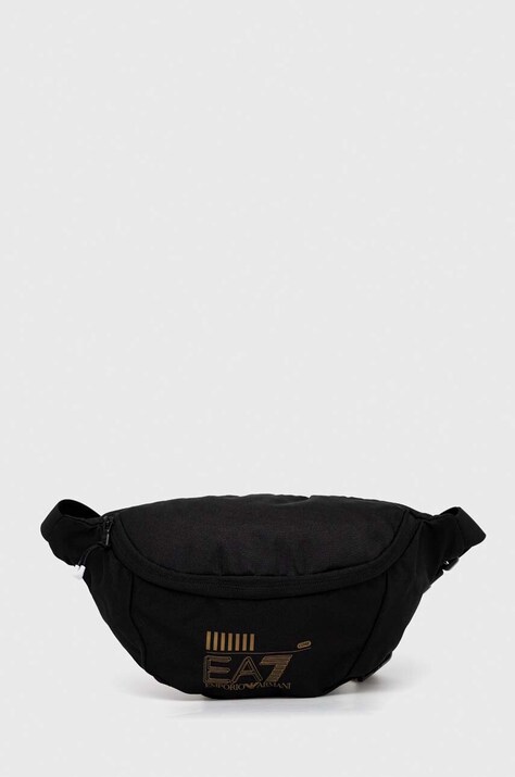 Чанта за кръст EA7 Emporio Armani в черно