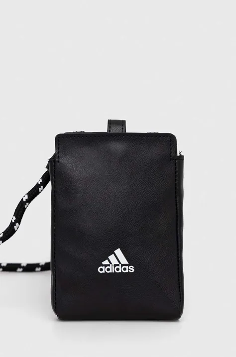 Θηκη κινητού adidas χρώμα: μαύρο