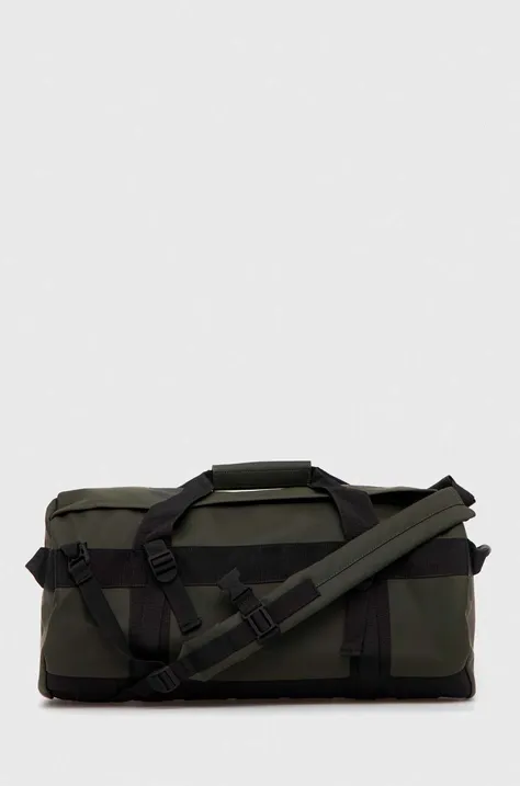 Τσάντα Rains 13360 Duffel Bag Small χρώμα: πράσινο