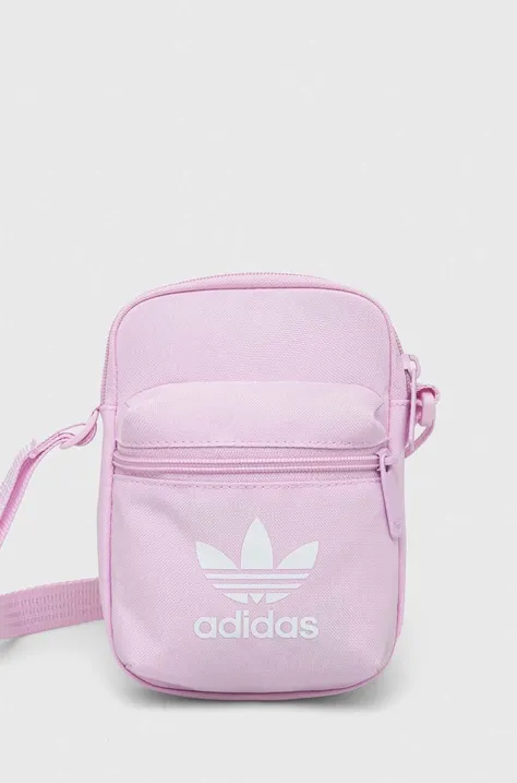 Malá taška adidas Originals ružová farba