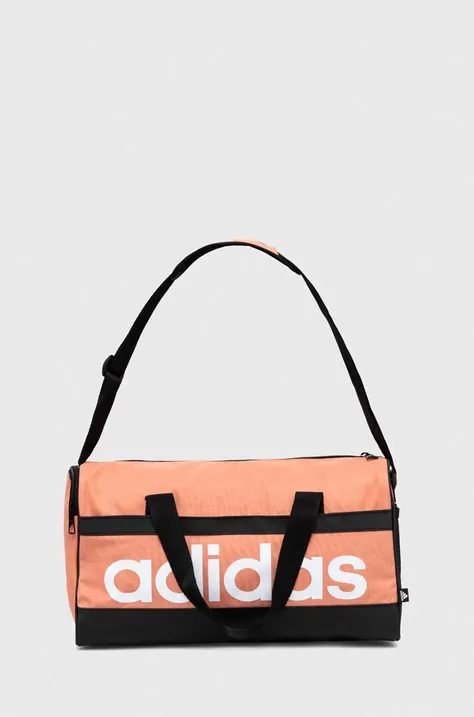 Αθλητική τσάντα adidas Performance Essentials Linear Extra Small χρώμα: πορτοκαλί
