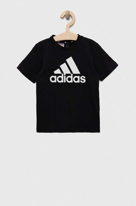 Dětské bavlněné tričko adidas LK BL CO
