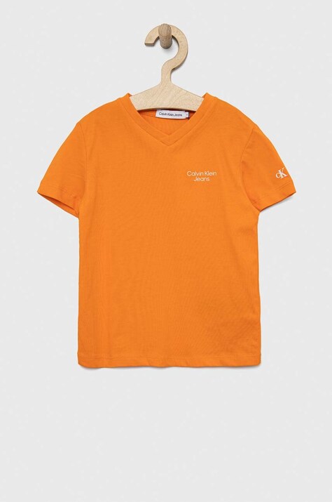 Calvin Klein Jeans t-shirt bawełniany dziecięcy