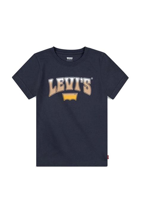 Dětské bavlněné tričko Levi's