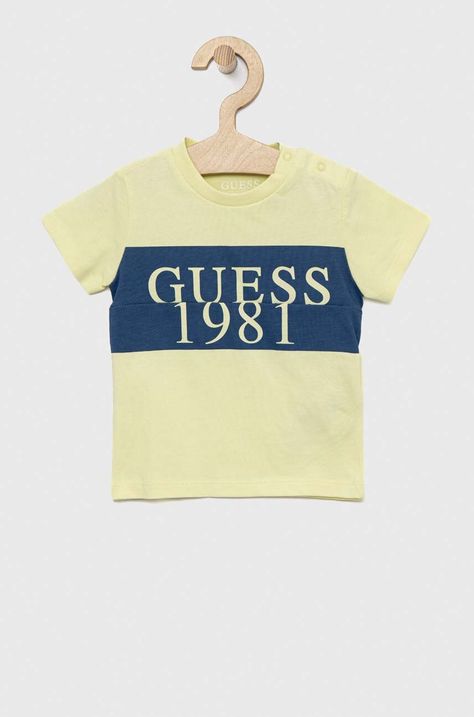 Guess t-shirt bawełniany dziecięcy