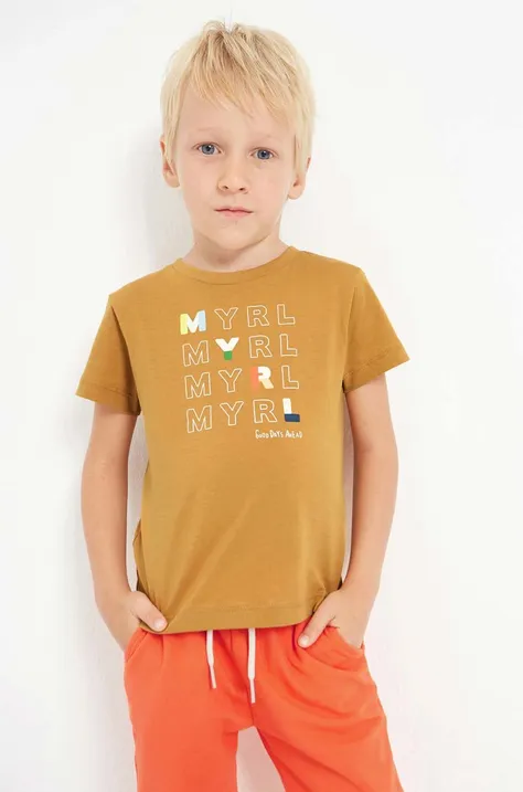 Dětské bavlněné tričko Mayoral