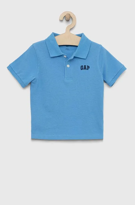 Pamučna polo majica GAP s aplikacijom