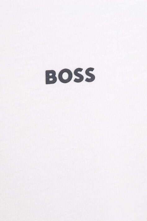 Дитяча бавовняна футболка BOSS — фото 3