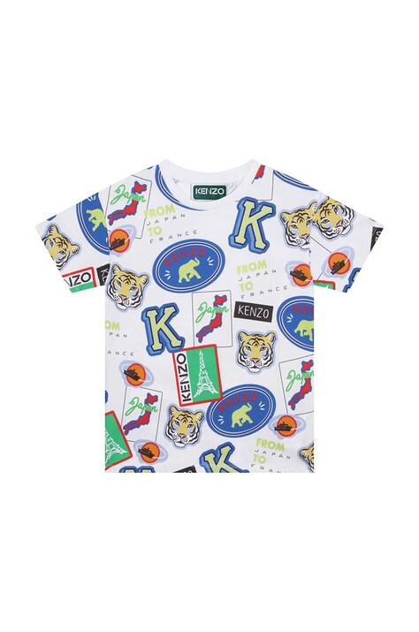 Детска памучна тениска Kenzo Kids