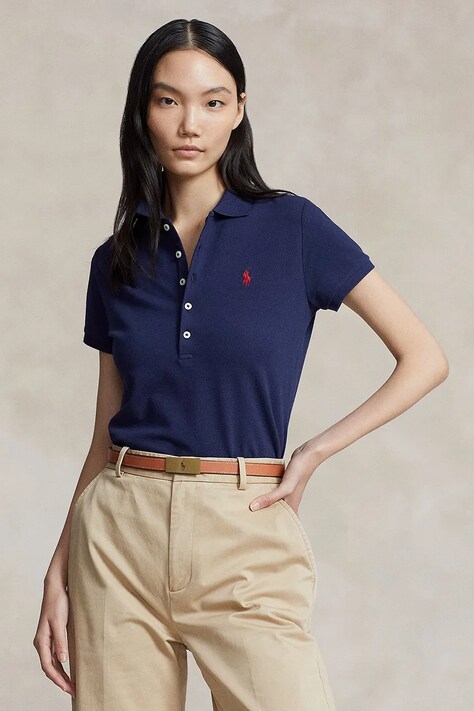 Πόλο Polo Ralph Lauren χρώμα: πράσινο, 211870245