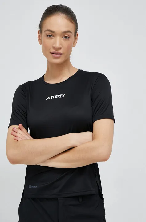 adidas TERREX t-shirt sportowy Multi kolor czarny HM4041