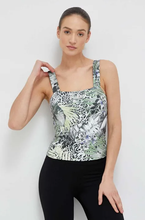 Guess top femei, culoarea verde