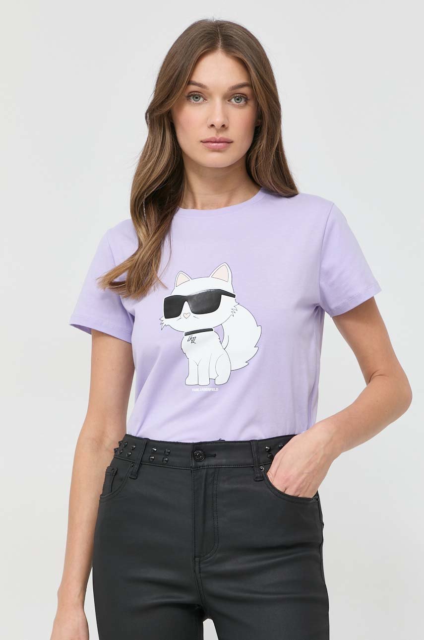 Памучна тениска Karl Lagerfeld