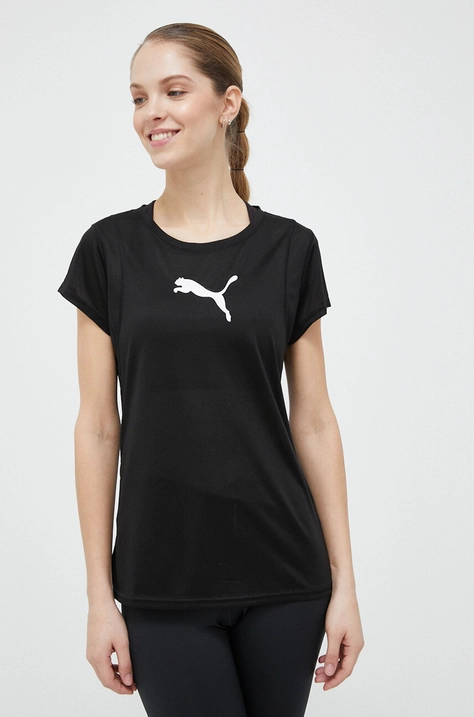 Puma tricou de antrenament Train All Day culoarea negru 522344