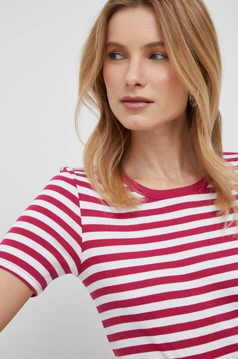 United Colors Of Benetton T-Shirt 3096G10DA Écru Regular Fit