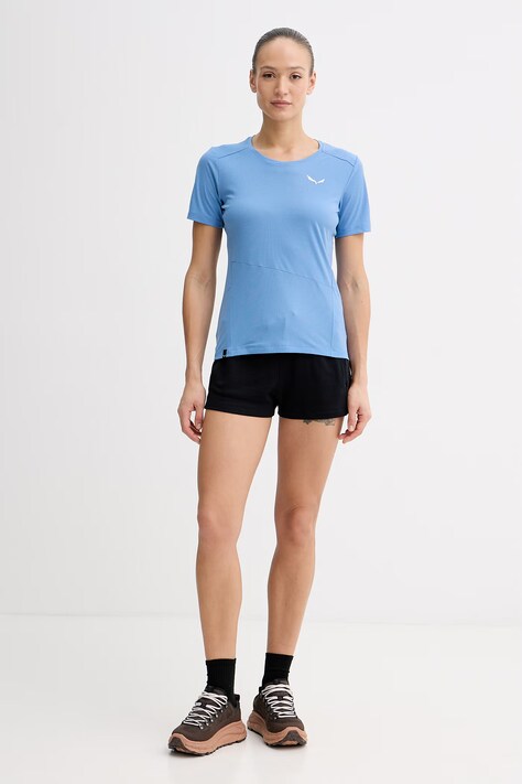 Salewa t-shirt sportowy Puez Sporty Dry kolor niebieski