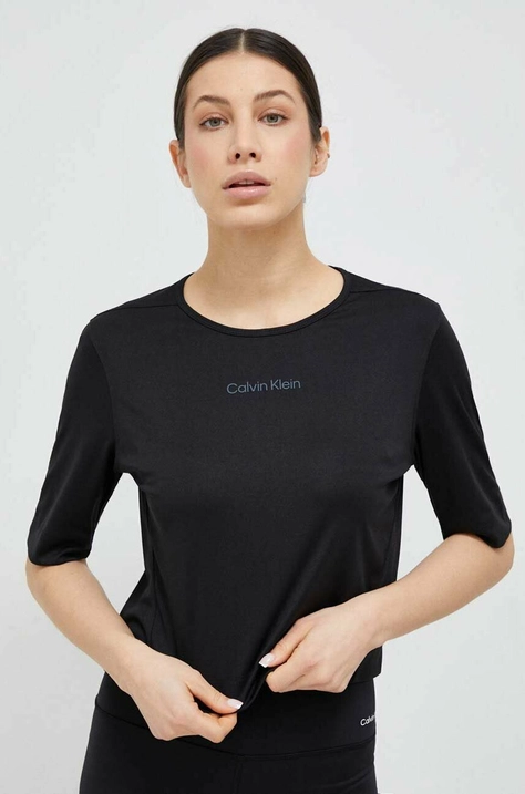 Calvin Klein Performance tricou de antrenament Essentials culoarea negru