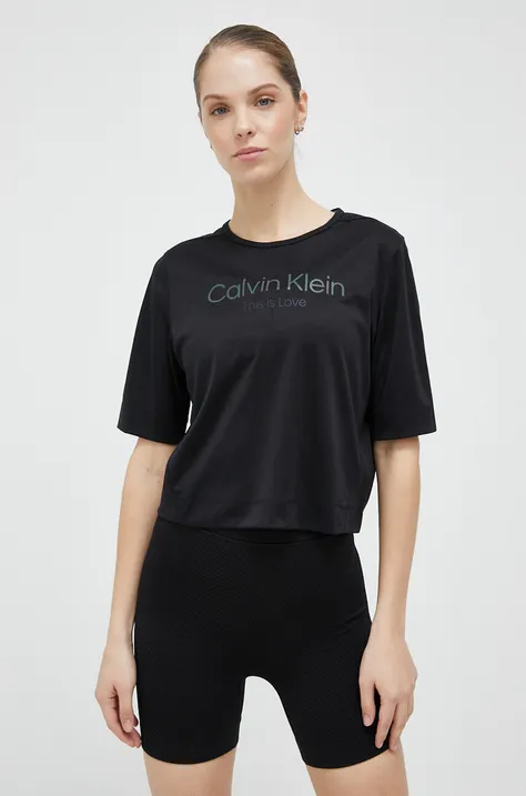 Kratka majica za vadbo Calvin Klein Performance Pride