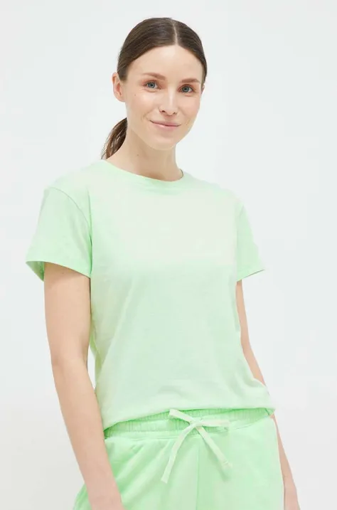 Αθλητικό μπλουζάκι Columbia Sun Trek χρώμα: πράσινο