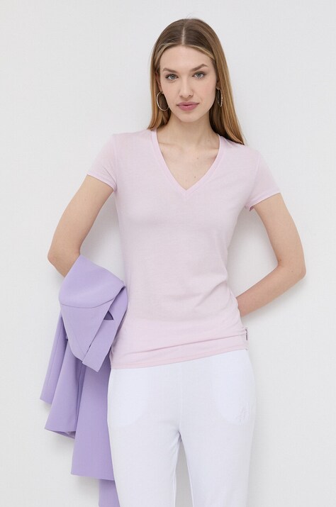 Bombažna kratka majica Armani Exchange
