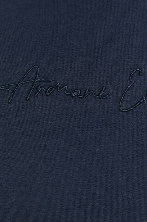 Бавовняна футболка Armani Exchange — SS23-TSD1UI, темно-синій — фото 5