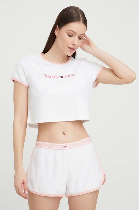 Tommy Jeans t-shirt női, fehér