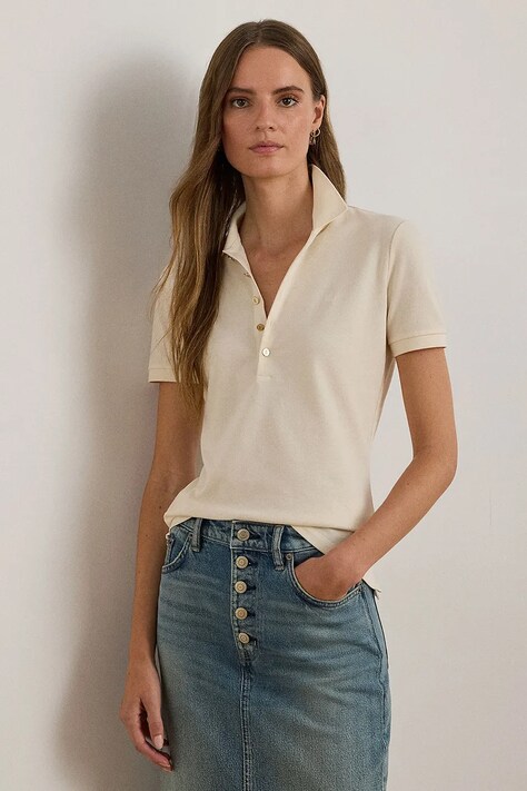 Polo Lauren Ralph Lauren ženski, roza barva, 200679219